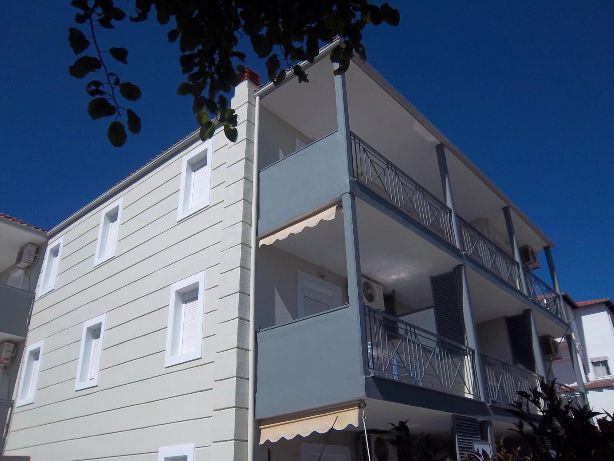 Milos Apartments 아피토스 외부 사진